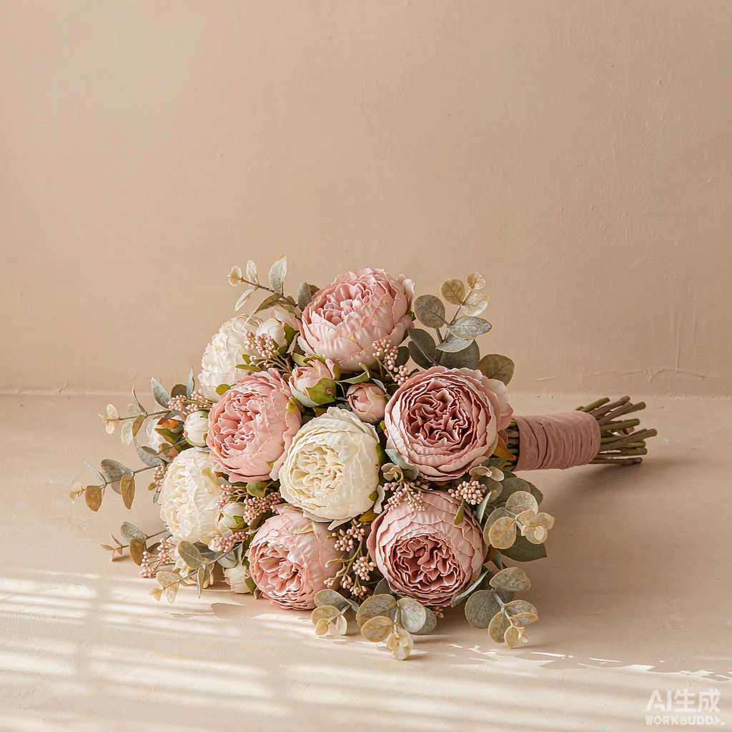 Peony Bouquet — Blush
